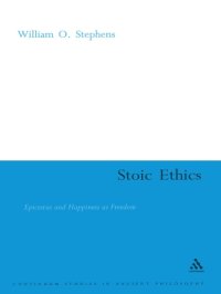 cover of the book Stoic ethics: epictetus and happiness as freedom