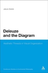 cover of the book Deleuze and the diagram: aesthetic threads in visual organization