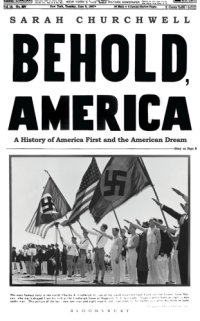 cover of the book Behold America: a history of America first and the American dream