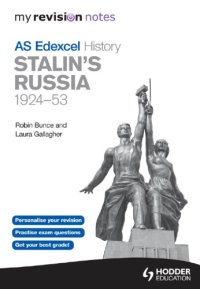 cover of the book Edexcel AS history. My revision notes, Stalin's Russia, 1924-53