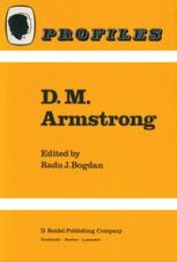 cover of the book D.M. Armstrong