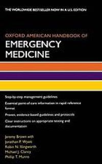 cover of the book Oxford American handbook of emergency medicine