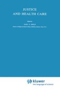 cover of the book Justice and Health Care