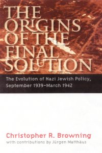 cover of the book The Origins of the Final Solution