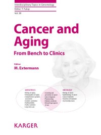 cover of the book Cancer and aging: from bench to clinics