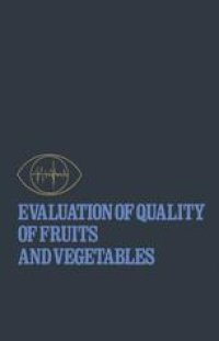 cover of the book Evaluation of Quality of Fruits and Vegetables