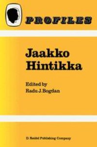 cover of the book Jaakko Hintikka