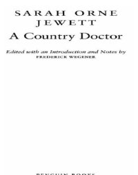 cover of the book A Country Doctor