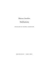 cover of the book Meditations