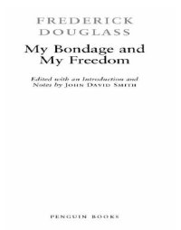 cover of the book My Bondage and My Freedom