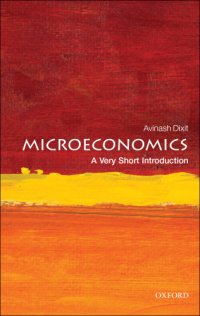 cover of the book Microeconomics: A Very Short Introduction