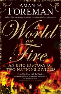 cover of the book A world on fire: an epic history of two nations divided