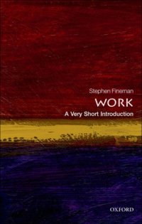 cover of the book Work: A Very Short Introduction