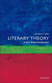 cover of the book Literary theory: a very short introduction