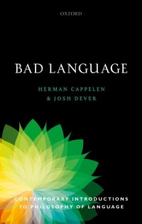 cover of the book Bad language: contemporary introductions to philosophy of language