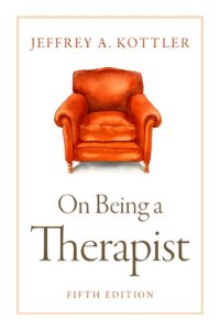 cover of the book On being a therapist