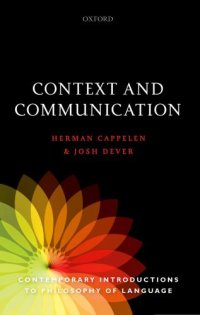 cover of the book Context and Communication