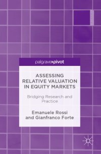 cover of the book Assessing relative valuation in equity markets: bridging research and practice