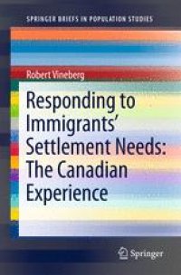 cover of the book Responding to Immigrants' Settlement Needs: The Canadian Experience