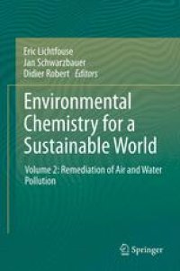 cover of the book Environmental Chemistry for a Sustainable World: Volume 2: Remediation of Air and Water Pollution