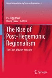 cover of the book The Rise of Post-Hegemonic Regionalism: The Case of Latin America