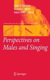 cover of the book Perspectives on Males and Singing