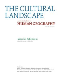 cover of the book An Introduction to human geography: the cultural landscape