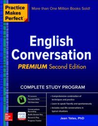 cover of the book Practice makes perfect English conversation