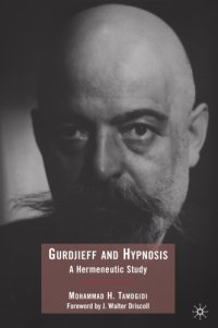 cover of the book Gurdjieff and hypnosis: a hermeneutic study