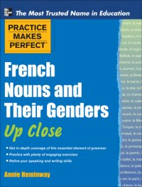 cover of the book French Nouns and Their Genders Up Close