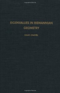 cover of the book Eigenvalues in Riemannian Geometry