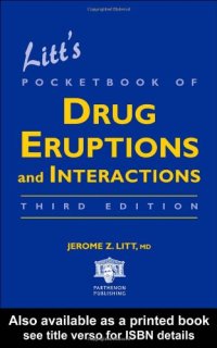 cover of the book Litt's Pocketbook of Drug Eruptions and Interactions, 