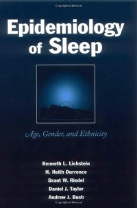 cover of the book Epidemiology of Sleep: Age, Gender, and Ethnicity