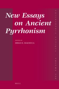 cover of the book New essays on ancient Pyrrhonism