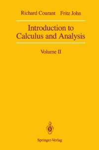 cover of the book Introduction to calculus and analysis, Volume 2