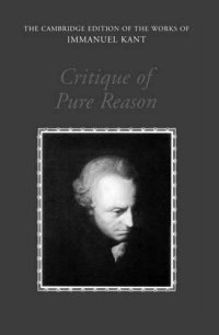 cover of the book Critique of Pure Reason