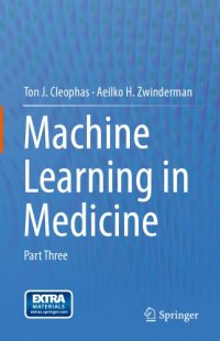 cover of the book Machine learning in medicine 3