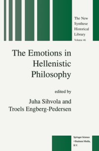 cover of the book The Emotions in Hellenistic Philosophy