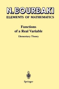 cover of the book Functions of a Real Variable: Elementary Theory