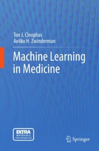 cover of the book Machine learning in medicine