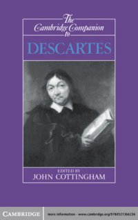 cover of the book The Cambridge Companion to Descartes