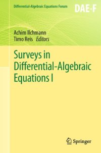 cover of the book Surveys in differential-algebraic equations