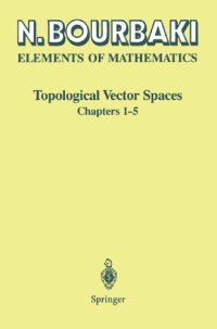 cover of the book Topological vector spaces