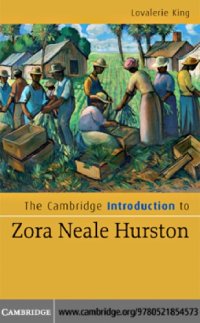 cover of the book The Cambridge introduction to Zora Neale Hurston