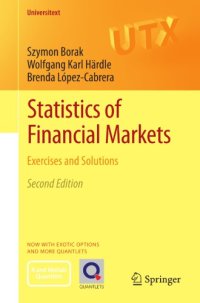 cover of the book Statistics of Financial Markets: Exercises and Solutions