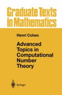 cover of the book Advanced Topics in Computational Number Theory