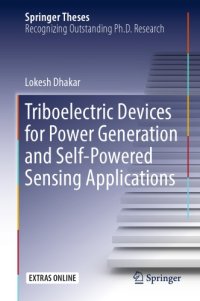 cover of the book Triboelectric Devices for Power Generation and Self-Powered Sensing Applications