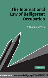 cover of the book The international law of belligerent occupation