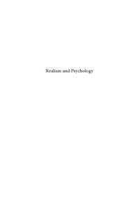 cover of the book Realism and psychology: collected essays