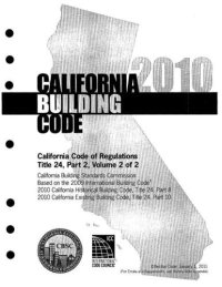 cover of the book 2013 California building code: California code of regulations, Title 24, Part 2